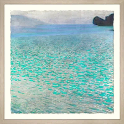 Wendover Art Group Lake Blues - Picture Frame Painting On Paper In Blue;black