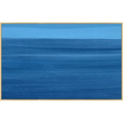 Wendover Art Group Lapis Lazuli Landscape 1 By Thom Filicia - Floater Frame Graphic Art On Canvas In Blue