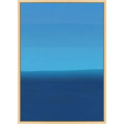 Wendover Art Group Lapis Lazuli Landscape 4 By Thom Filicia - Single Picture Frame Graphic Art On Canvas In Blue