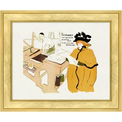 Wendover Art Group Le Journal Des Artistes - Picture Frame Painting On Paper In Multi