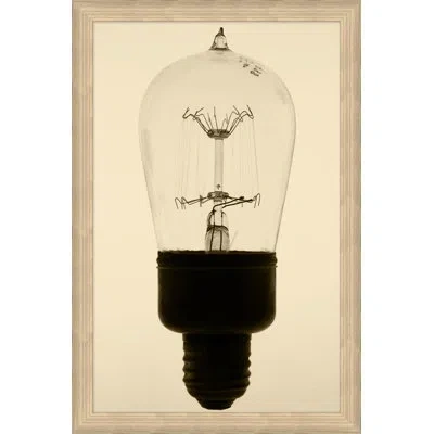 Wendover Art Group Light 1 - Picture Frame Photograph On Paper In Brown Framed