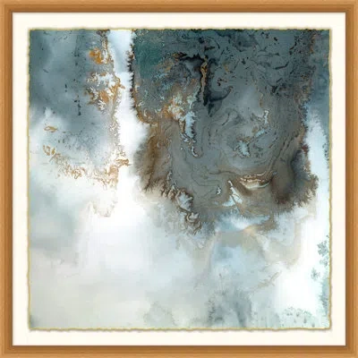 Wendover Art Group Light - Picture Frame Painting On Paper In Brown;white