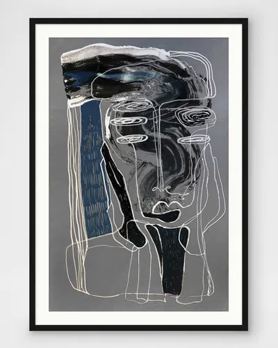 Wendover Art Group Long And Lined 2 Framed Giclee In Gray