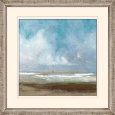 Wendover Art Group Luminent Shores A - Picture Frame Painting On Paper In Blue;brown
