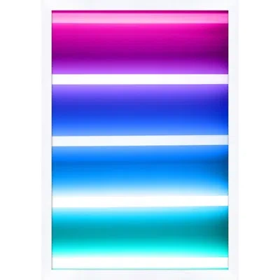 Wendover Art Group Luxe Beam 1 In Blue,mint,pink,white