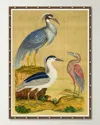 Wendover Art Group Majestic Cranes On Gold I Giclee Art In Multi