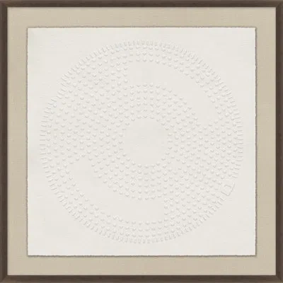 Wendover Art Group Man Hole 6 By Thom Filicia - Picture Frame Graphic Art On Paper In Ivory