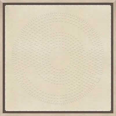 Wendover Art Group Man Hole Tapestry 6 By Thom Filicia - Picture Frame Graphic Art On Canvas In Beige