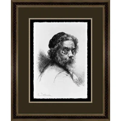 Wendover Art Group Marcellin Desboutin - Picture Frame Drawing Print On Paper In Black;white