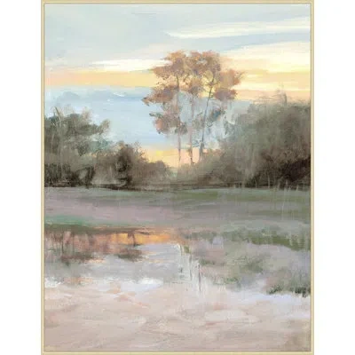 Wendover Art Group Marsh Sunset 1 In Multi
