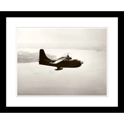 Wendover Art Group Martin Usn Marlin - Picture Frame Photograph On Paper In Black;white