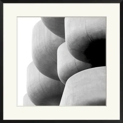 Wendover Art Group Material Details 3 By Lillian August - Single Picture Frame Photograph In Black;white;gray