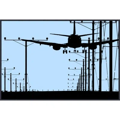 Wendover Art Group Memories Of Flight By Thom Filicia - Photograph On Canvas In Black;green