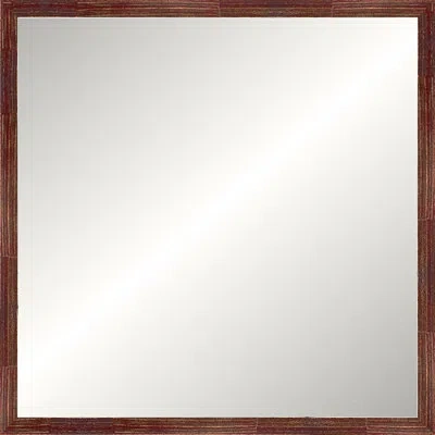 Wendover Art Group Merlot Modern Luxe Mirror In Brown