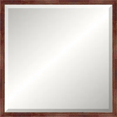 Wendover Art Group Merlot Modern Luxe Mirror In Brown