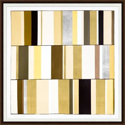 Wendover Art Group Metallic Layers - Picture Frame Graphic Art On Paper In Multi