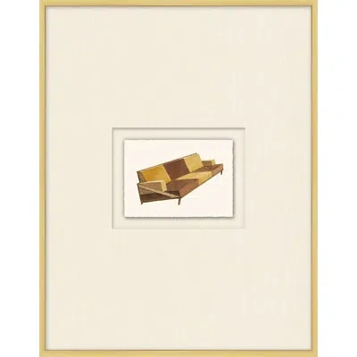 Wendover Art Group Mid-century 6 - Picture Frame Painting On Paper In Multi