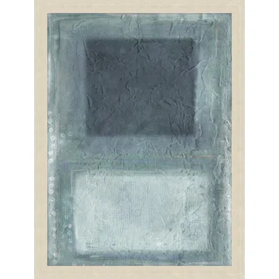 Wendover Art Group Midnight Hour 3 - Picture Frame Painting On Paper In Blue