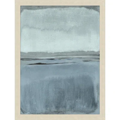 Wendover Art Group Midnight Hour 5 - Picture Frame Painting On Paper In Blue;gray