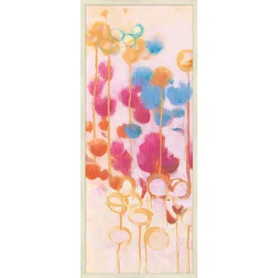 Wendover Art Group Midsummer A - Picture Frame Painting In Blue;pink;orange