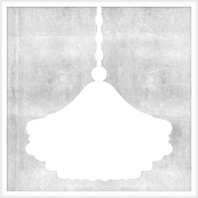 Wendover Art Group Milk Shadow 6 - Picture Frame Graphic Art On Paper In White;gray