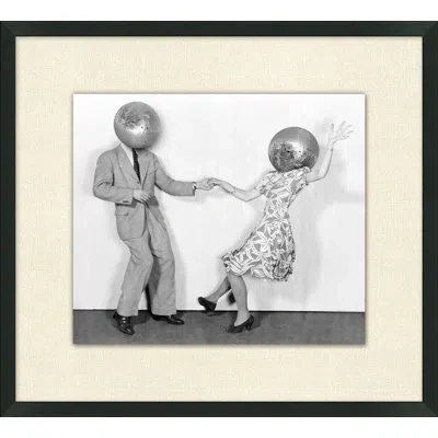 Wendover Art Group Mind The Groove 1 In Black,white,gray