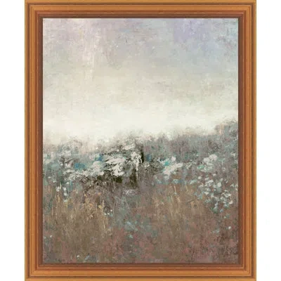 Wendover Art Group Misty Reds By - Picture Frame Painting On Canvas In Brown;gray