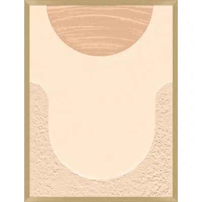 Wendover Art Group Mod Arch 1 By Mat Sanders - Single Picture Frame Graphic Art On Canvas In Beige;tan
