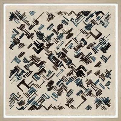 Wendover Art Group Mod Tapestry 5 In Brown,teal,gray
