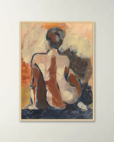 Wendover Art Group 'modest Figure 2' Wall Art In Champagne