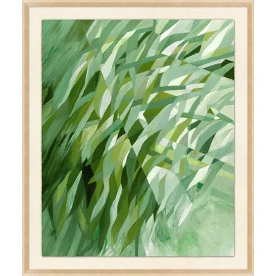 Wendover Art Group Moon Mist 3 In Green,light Green,ivory