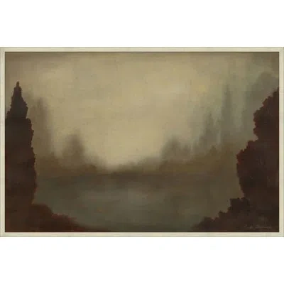 Wendover Art Group Morning Mist - Picture Frame Painting On Canvas In Brown