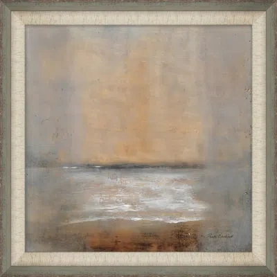 Wendover Art Group Morning Mist - Picture Frame Painting On Glass In Gray;orange