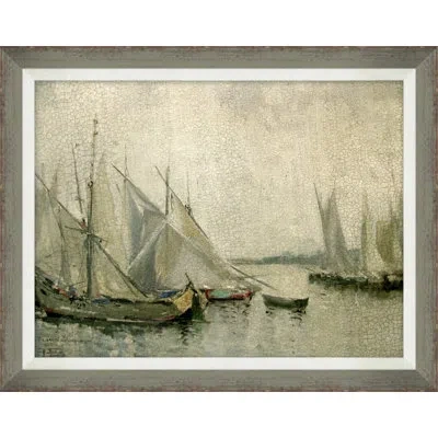 Wendover Art Group Morning - Picture Frame Painting On Paper In Multicolor