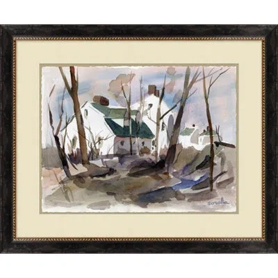 Wendover Art Group Mount Vernon, Ny - Picture Frame Painting On Paper In Multicolor
