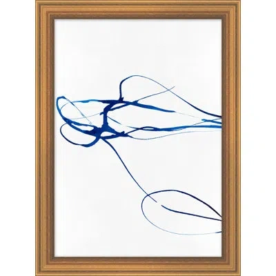 Wendover Art Group Movement 1 By Thom Filicia Picture Frame Painting On Paper In Blue;white