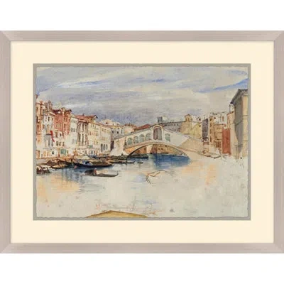 Wendover Art Group My Collection From Venice 2 - Picture Frame Painting On Paper In Multicolor