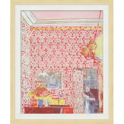 Wendover Art Group Native Parisian 5 - Picture Frame Painting In Yellow;pink