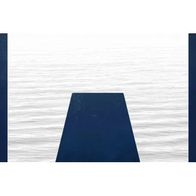 Wendover Art Group Navy Dive Perspective In Navy,white
