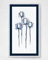 Wendover Art Group Navy Rose 1 Framed Giclee