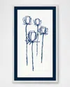 Wendover Art Group Navy Rose 2 Framed Giclee