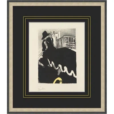 Wendover Art Group Night Walk - Drawing Print On Paper In Black;beige