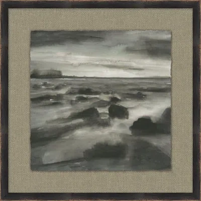 Wendover Art Group Nightscape 3 By Thom Filicia Picture Frame Painting On Paper In Gray