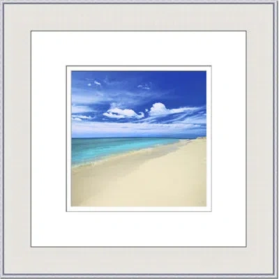Wendover Art Group Ocean Views Iv - Picture Frame Photograph In Blue;beige