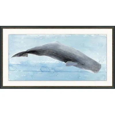 Wendover Art Group Oceans Majesty 3 - Picture Frame Painting In Blue;gray