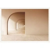 Wendover Art Group Offset Corridor 1 In Beige,brown