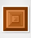 Wendover Art Group Ombre Layers Framed Giclee In Orange
