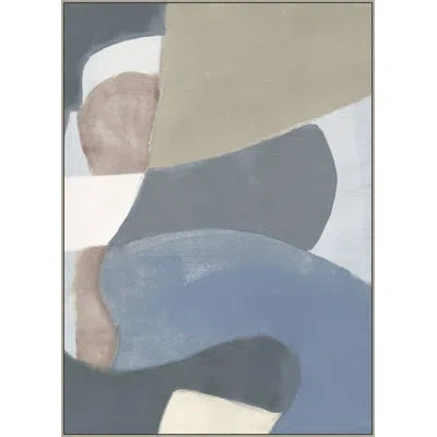 Wendover Art Group Open Air 2 By Thom Filicia - Floater Frame Painting On Canvas In Gray