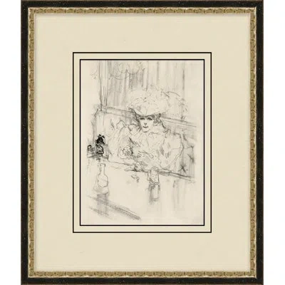 Wendover Art Group Opera Seats 6 - Picture Frame Drawing On Paper In Multi