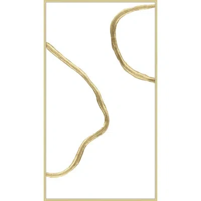 Wendover Art Group Opulent Contour 2 In White,gold
